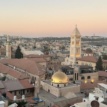 Very Nice Apartment With View Of All The Old City Yerusalem Bagian luar foto