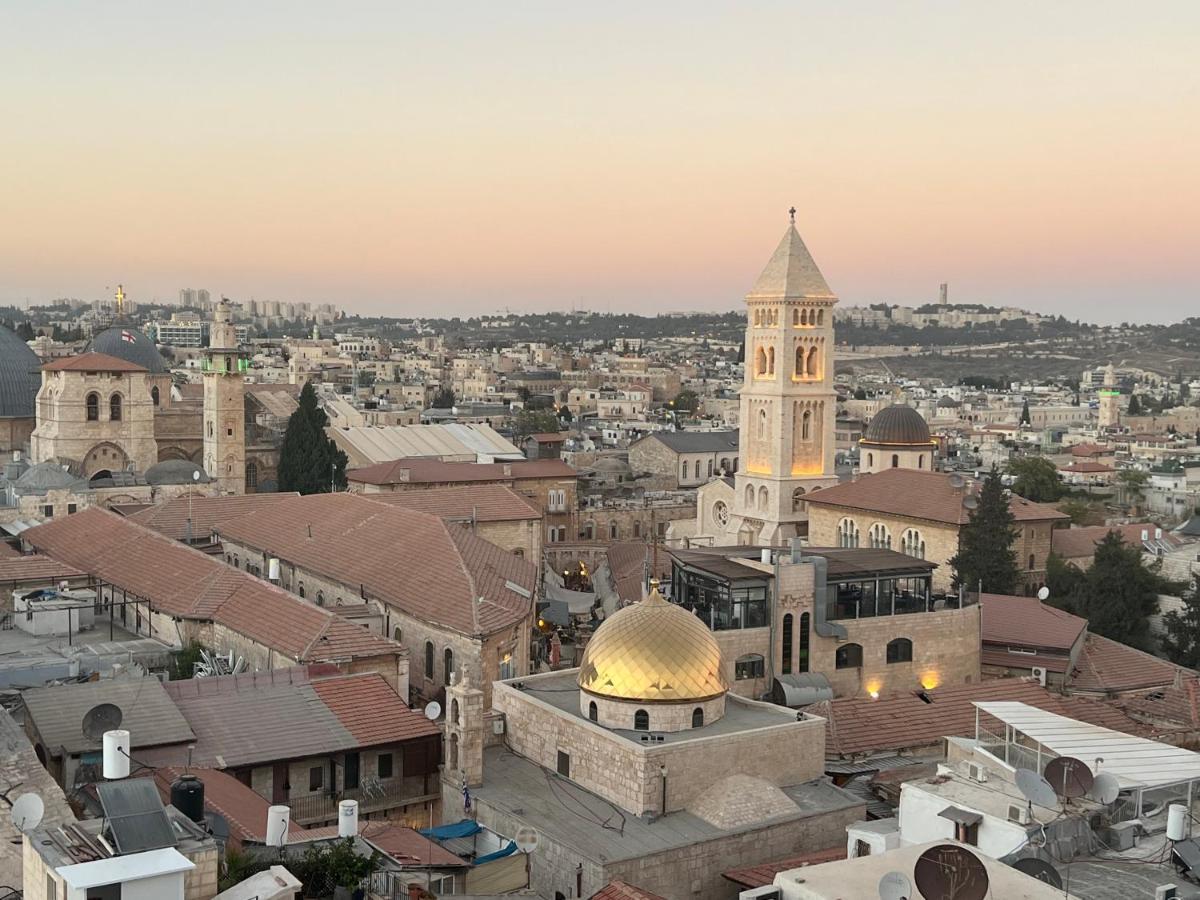 Very Nice Apartment With View Of All The Old City Yerusalem Bagian luar foto